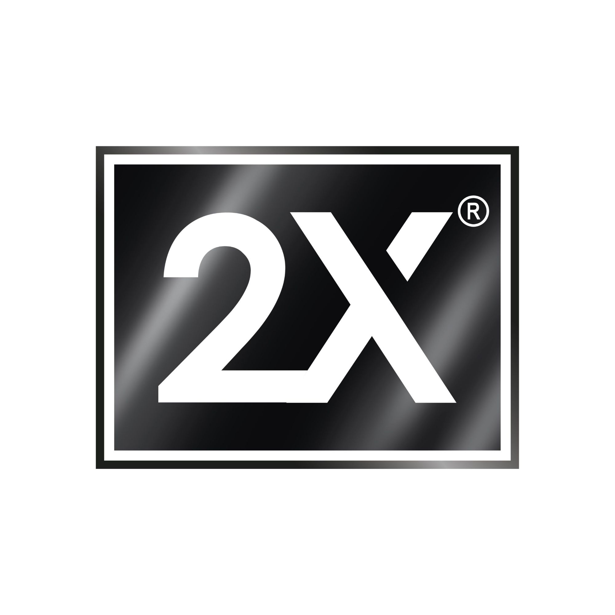 2X Logo with Boarder